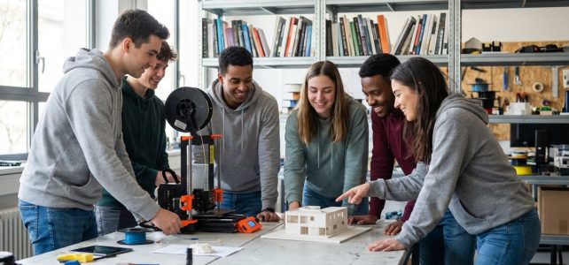 La place grandissante des technologies 3D dans les projets scolaires et étudiants